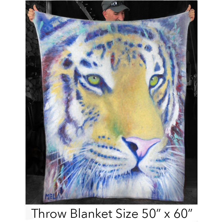 Siberian Tiger Blanket