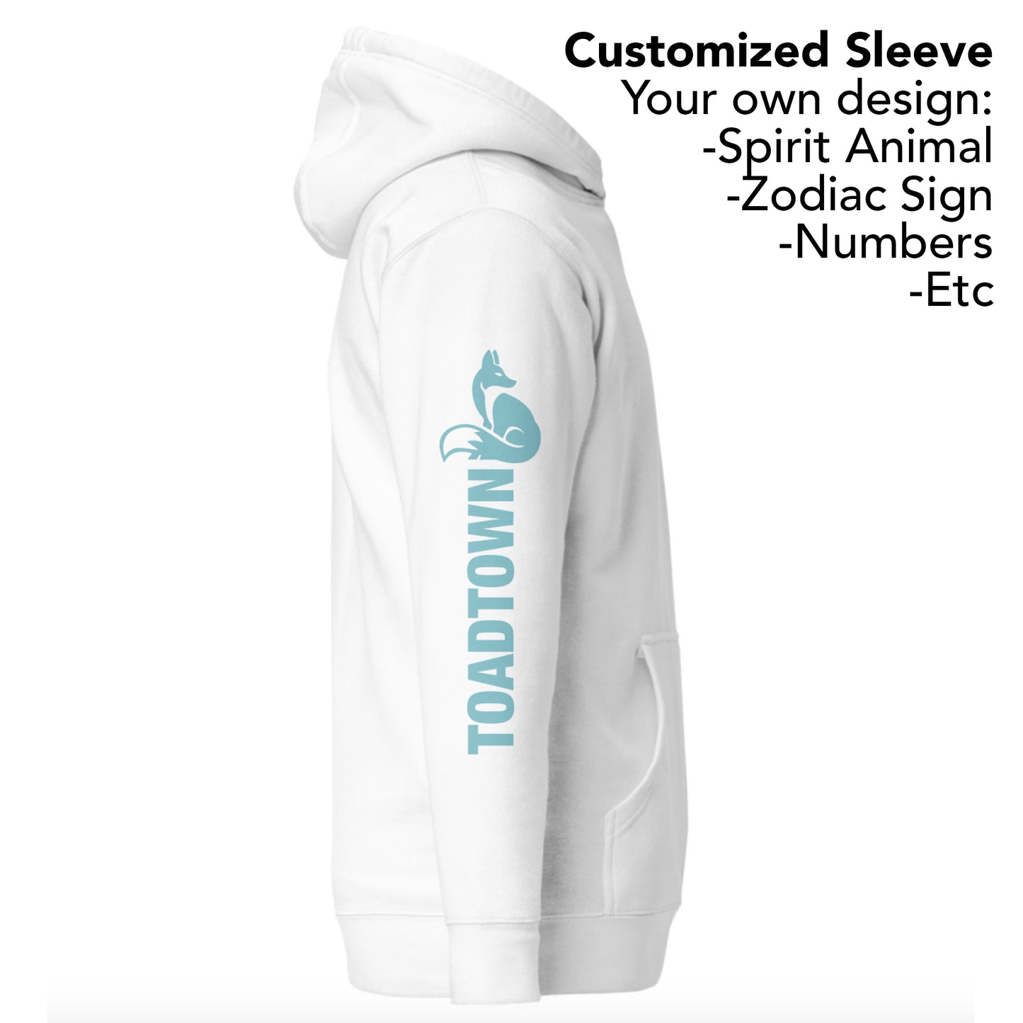 Customized Toad Town Hoodie