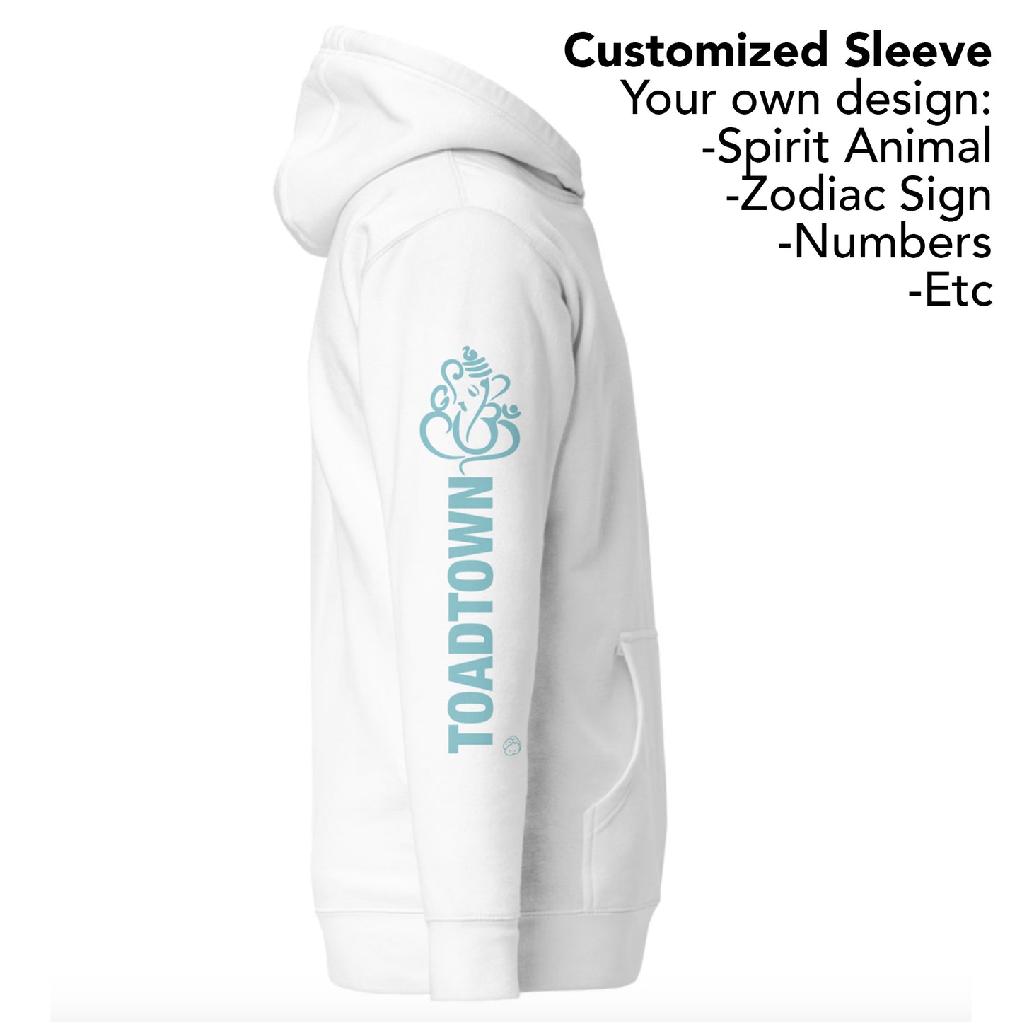 Customized Toad Town Hoodie